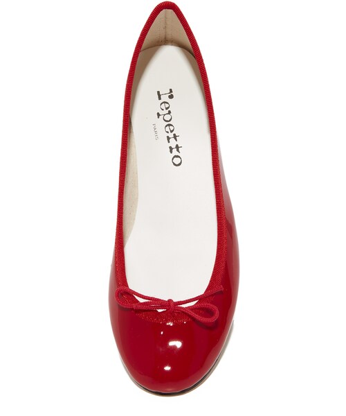 Repetto(レペット)の「Repetto Camille Ballerina Heels(パンプス・レディース・Red・35/36/36.5/37/37.5/38/38.5/39/39.5/40/41)」の4枚目の写真