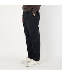 サノバチーズ ストライプ スラックス パンツ ネイビー M 新品 THREE FIFTY STANDARD スラックス パンツ THREE FIFTY