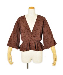 flower | heart cache-coeur top ～ﾊｰﾄｶｼｭｸｰﾙﾌﾞﾗｳｽ(シャツ/ブラウス)