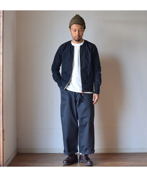 Ordinary fits（オーディナリーフィッツ）の「【完売御礼】Ordinaryfits "DERRICK" INK オーディナリーフィッツ イージーワイドパンツ"デリック" インクブラック【unisex】（その他パンツ・メンズ・その他）」の2枚目の写真