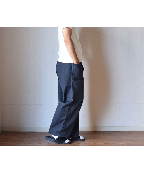 Ordinary fits（オーディナリーフィッツ）の「【完売御礼】Ordinaryfits "DERRICK" INK オーディナリーフィッツ イージーワイドパンツ"デリック" インクブラック【unisex】（その他パンツ・メンズ・その他）」の6枚目の写真