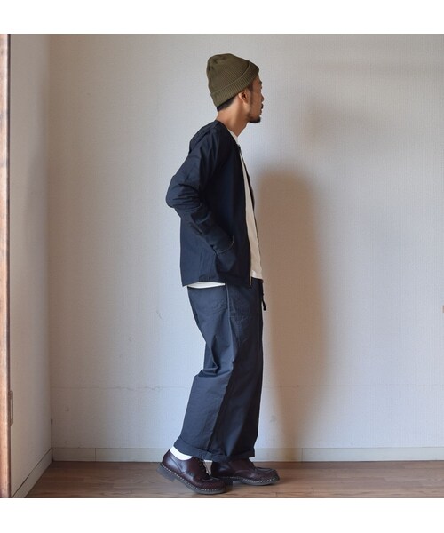 Ordinary fits（オーディナリーフィッツ）の「【完売御礼】Ordinaryfits "DERRICK" INK オーディナリーフィッツ イージーワイドパンツ"デリック" インクブラック【unisex】（その他パンツ・メンズ・その他）」の3枚目の写真