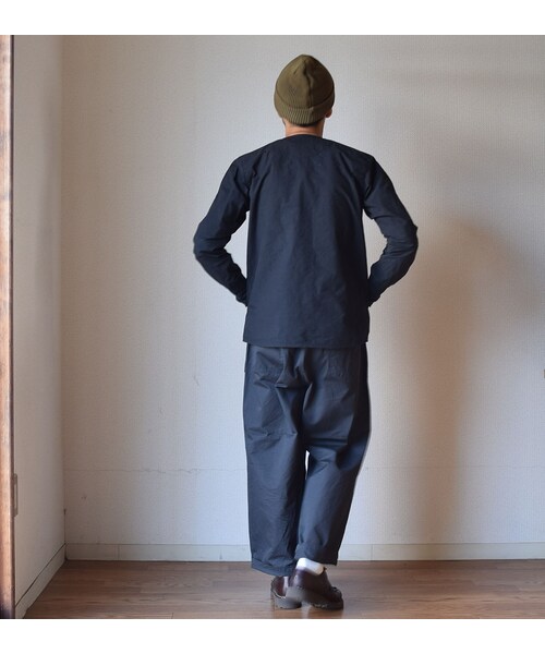 Ordinary fits（オーディナリーフィッツ）の「【完売御礼】Ordinaryfits "DERRICK" INK オーディナリーフィッツ イージーワイドパンツ"デリック" インクブラック【unisex】（その他パンツ・メンズ・その他）」の4枚目の写真