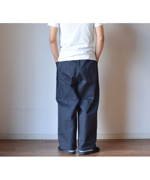 Ordinary fits（オーディナリーフィッツ）の「【完売御礼】Ordinaryfits "DERRICK" INK オーディナリーフィッツ イージーワイドパンツ"デリック" インクブラック【unisex】（その他パンツ・メンズ・その他）」の8枚目の写真