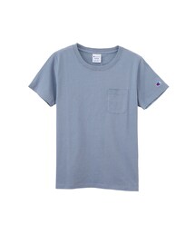 flower | champion pocket T-CW-K321～ﾁｬﾝﾋﾟｵﾝﾎﾟｹｯﾄTｼｬﾂ(Tシャツ/カットソー)