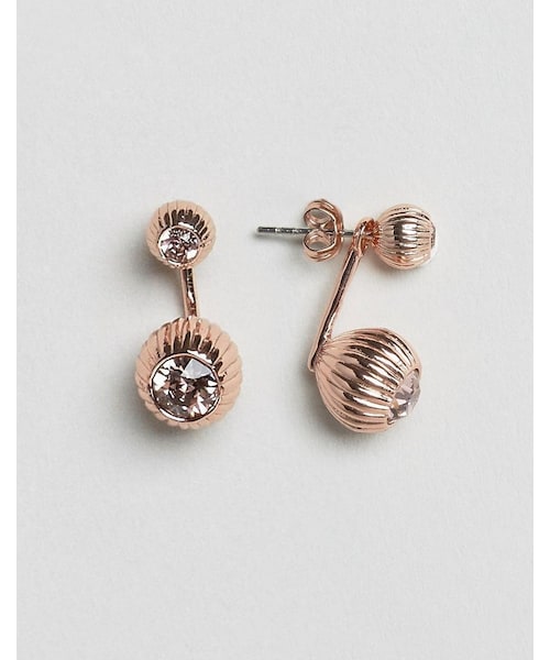 Ted Baker（テッドベーカー）の「Ted Baker Plisse Crystal Ball Drop Earrings（イヤリング