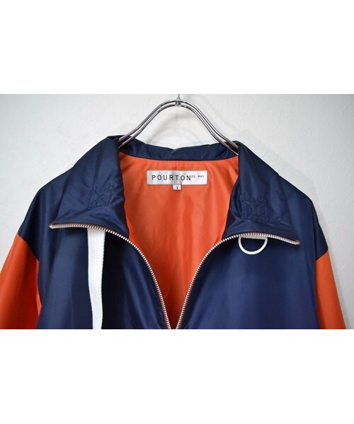 POURTON DE MOI（ポアトアデモア）の「TAFFETA LONG STAND JACKET 