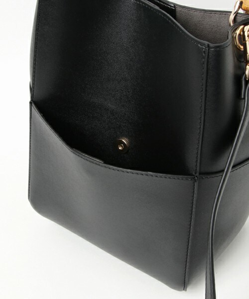 INTERPLANET（インタープラネット）の「バンブーミニトートＢＡＧ（ショルダーバッグ・レディース・ブラック/グレー/キャメル・フリー）」の8枚目の写真