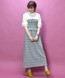 archives | グレンチェックセットアップ(ワンピース)