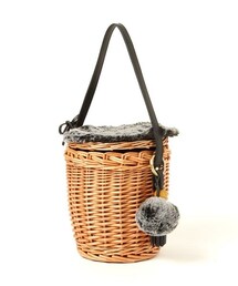 studio CLIP | 2WAYフェイクファーカゴバッグ(バッグ)