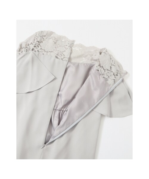 URBAN RESEARCH ROSSO WOMEN(アーバンリサーチ ロッソ)の「kaene×ROSSO 2WAYフリルドレス(その他・レディース・GRAY/BLUE・FREE)」の11枚目の写真
