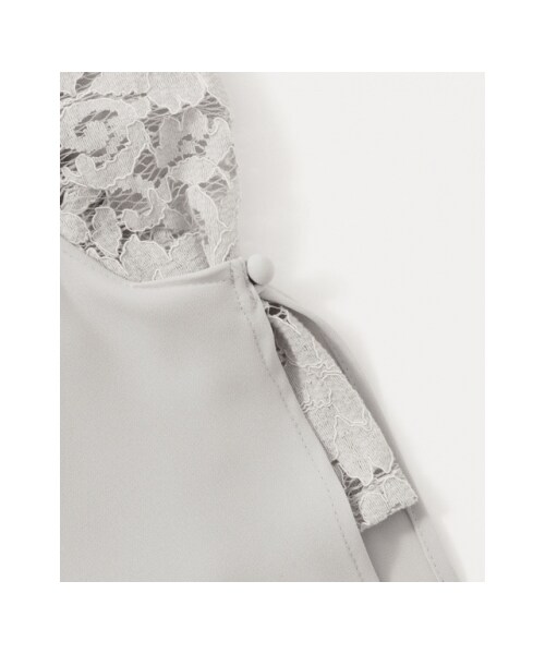 URBAN RESEARCH ROSSO WOMEN(アーバンリサーチ ロッソ)の「kaene×ROSSO 2WAYフリルドレス(その他・レディース・GRAY/BLUE・FREE)」の6枚目の写真