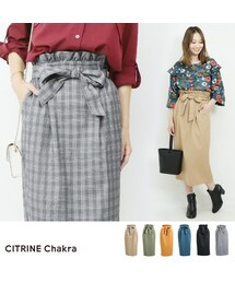 CITRINE Chakra | ウエストフリルタイトスカート(スカート)