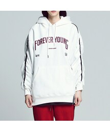 ROMANTIC CROWN | Shoulder Line Hoodie_White(その他)