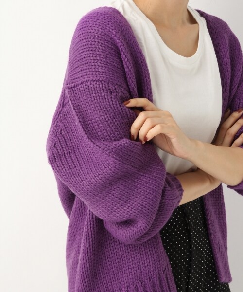 やぁ アパートバイローリーズ 3GAWザックリカーディガン apart by lowrys - やぁ様専用 アパートバイローリーズ 3GAWザックリ