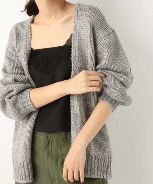 A part by（アパートバイ）の「3GAWザックリカーディガン（）」 - WEAR