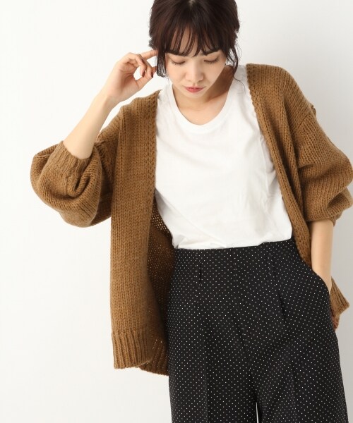 A part by（アパートバイ）の「3GAWザックリカーディガン（）」 - WEAR
