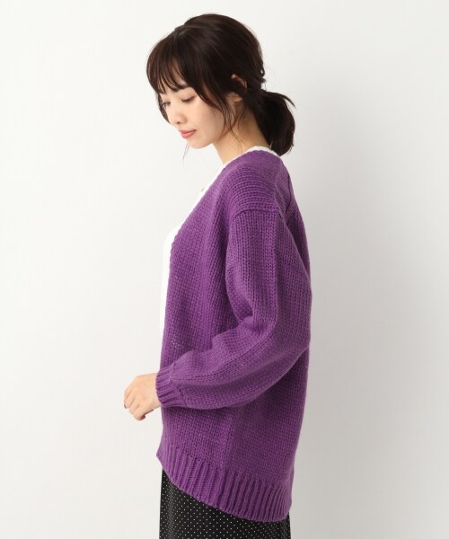 A part by（アパートバイ）の「3GAWザックリカーディガン（）」 - WEAR