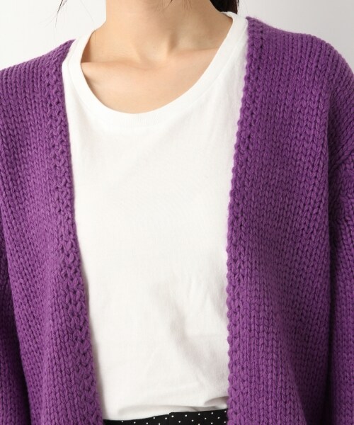 A part by（アパートバイ）の「3GAWザックリカーディガン（）」 - WEAR