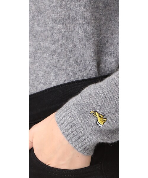 BELLA FREUD（ベラ・フルード）の「Bella Freud Disco Cardigan（カーディガン/ボレロ・レディース・Gray・XS/S/M/L）」の4枚目の写真