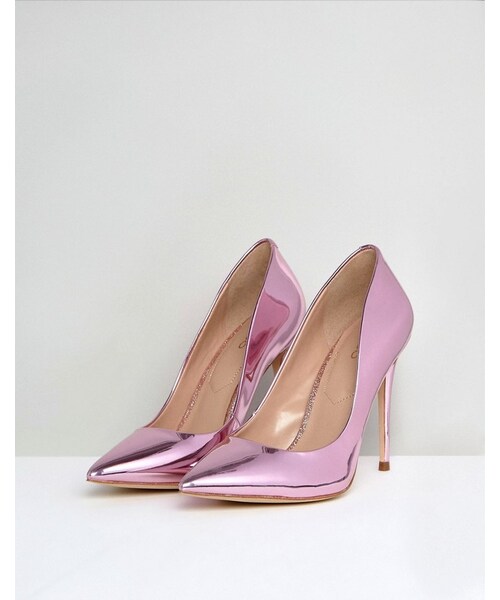 aldo rose gold heels