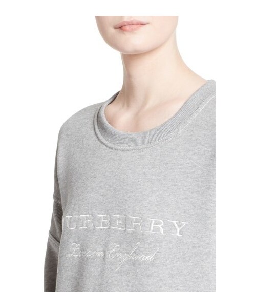 BURBERRY(バーバリー)の「Women's Burberry Soure Sweatshirt Dress(ワンピース・レディース・Gray・Large/Medium/Small/X-Large/X-Small)」の3枚目の写真