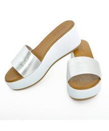 flower | INUOVO slippers～ｲﾇｰﾎﾞｽﾘｯﾊﾟｰｽﾞ(サンダル)