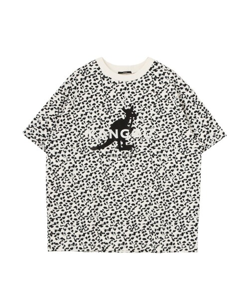 EMODA(エモダ)の「【EMODA×KANGOL】BIG MARK Tシャツ(トップス・レディース・ブラック/パープル/ライトミックス・F)」の3枚目の写真