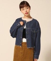 LOWRYS FARM | ★WEB先行予約アイテム★ノーカラーＧジャン(ジャケット/アウター)