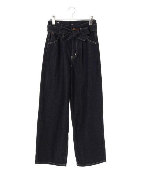 earth music&ecology（アースミュージックアンドエコロジー）の「＜先行予約＞LEE×earth WIDE DENIM（パンツ・インディゴ/ライトインディゴ・S/M/L）」の7枚目の写真