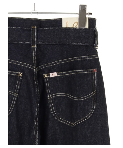 earth music&ecology（アースミュージックアンドエコロジー）の「＜先行予約＞LEE×earth WIDE DENIM（パンツ・インディゴ/ライトインディゴ・S/M/L）」の6枚目の写真