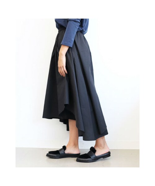 RED CHOP WORKS（レッドチョップワークス）の「(レッドチョップワークス）ギザギザスカートパンツ（パンツ・レディース・ブラック/カーキ・38）」の8枚目の写真