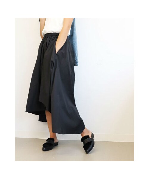 RED CHOP WORKS（レッドチョップワークス）の「(レッドチョップワークス）ギザギザスカートパンツ（パンツ・レディース・ブラック/カーキ・38）」の20枚目の写真