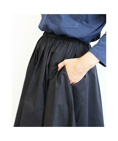 RED CHOP WORKS（レッドチョップワークス）の「(レッドチョップワークス）ギザギザスカートパンツ（パンツ・レディース・ブラック/カーキ・38）」の11枚目の写真