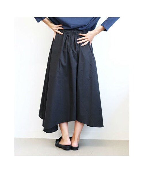 RED CHOP WORKS（レッドチョップワークス）の「(レッドチョップワークス）ギザギザスカートパンツ（パンツ・レディース・ブラック/カーキ・38）」の9枚目の写真