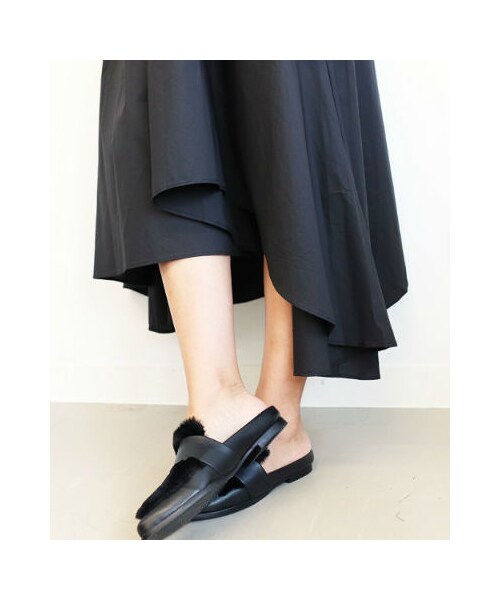 RED CHOP WORKS（レッドチョップワークス）の「(レッドチョップワークス）ギザギザスカートパンツ（パンツ・レディース・ブラック/カーキ・38）」の13枚目の写真