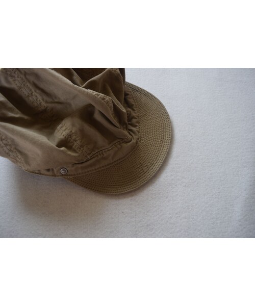 DECHO（デコー）の「【完売御礼】DECHO BIKERS CAP NVY/BEIGE デコー バイカーズキャップ ネイビー/インディゴ/ベージュ【unisex】（キャップ・メンズ・その他）」の11枚目の写真