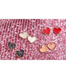HOTPING | 4Colorsミニハートピアス(ピアス（両耳用）)