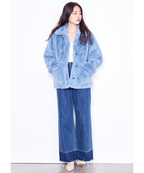 MAISON DE REEFUR（メゾンドリーファー）の「フェイク ファー コート