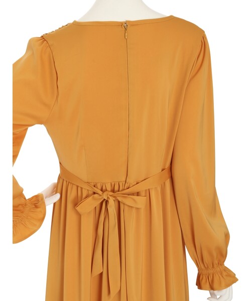 jouetie（ジュエティ）の「スモッキングワンピース（ワンピース/ドレス・レディース・ブラック/レッド/イエロー）」の10枚目の写真