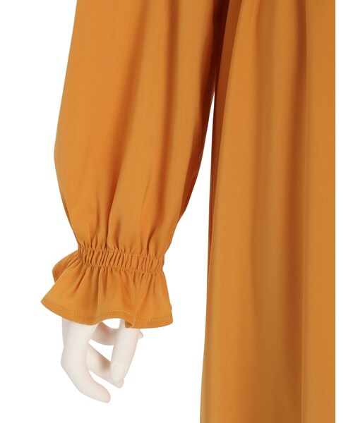 jouetie（ジュエティ）の「スモッキングワンピース（ワンピース/ドレス・レディース・ブラック/レッド/イエロー）」の14枚目の写真