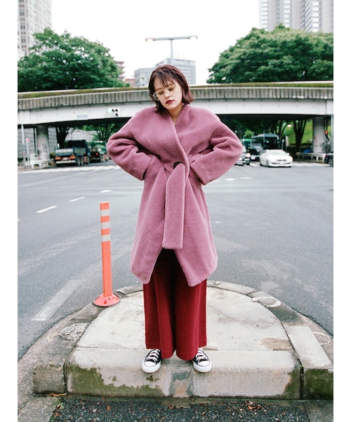 MURUA（ムルーア）の「リングノーカラーコート（）」 - WEAR