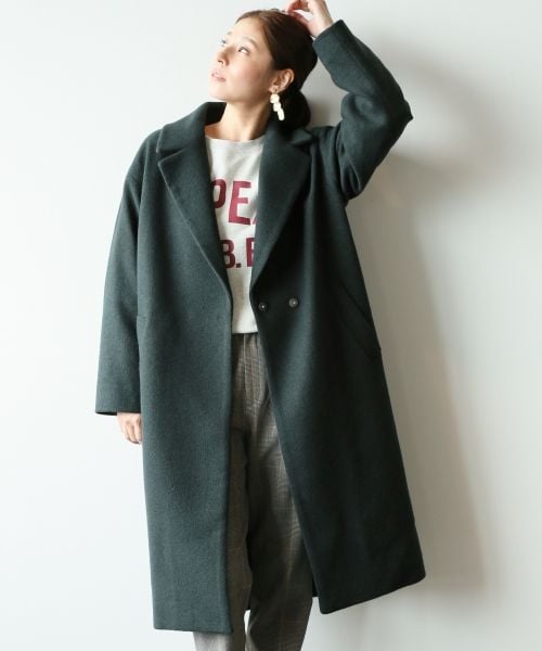 LEPSIM（レプシィム）の「BIGカラーコート（）」 - WEAR