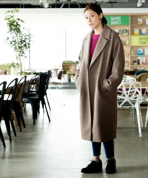 LEPSIM（レプシィム）の「BIGカラーコート（）」 - WEAR
