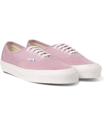 VANS | Vans Og Authentic Lx Suede And Canvas Sneakers(スニーカー)