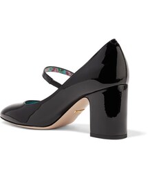 GUCCI（グッチ）の「Gucci - Embellished Patent-leather Mary
