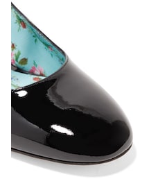 GUCCI（グッチ）の「Gucci - Embellished Patent-leather Mary