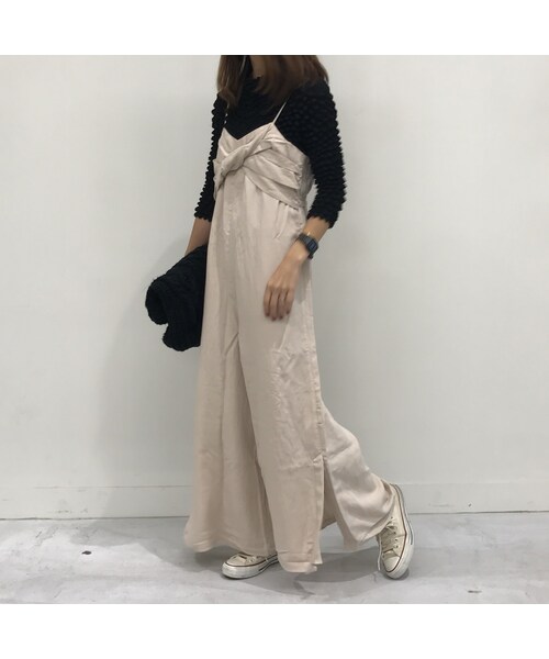 copine(コピン)の「★再入荷★サイドスリットキャミオールインワン(2color)【クリックポスト対象商品】(つなぎ/オールインワン・レディース・その他)」の11枚目の写真