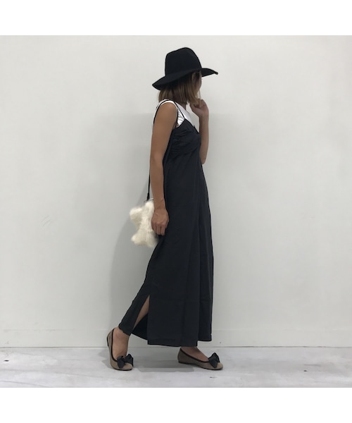 copine(コピン)の「★再入荷★サイドスリットキャミオールインワン(2color)【クリックポスト対象商品】(つなぎ/オールインワン・レディース・その他)」の5枚目の写真