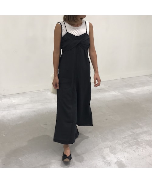 copine(コピン)の「★再入荷★サイドスリットキャミオールインワン(2color)【クリックポスト対象商品】(つなぎ/オールインワン・レディース・その他)」の1枚目の写真
